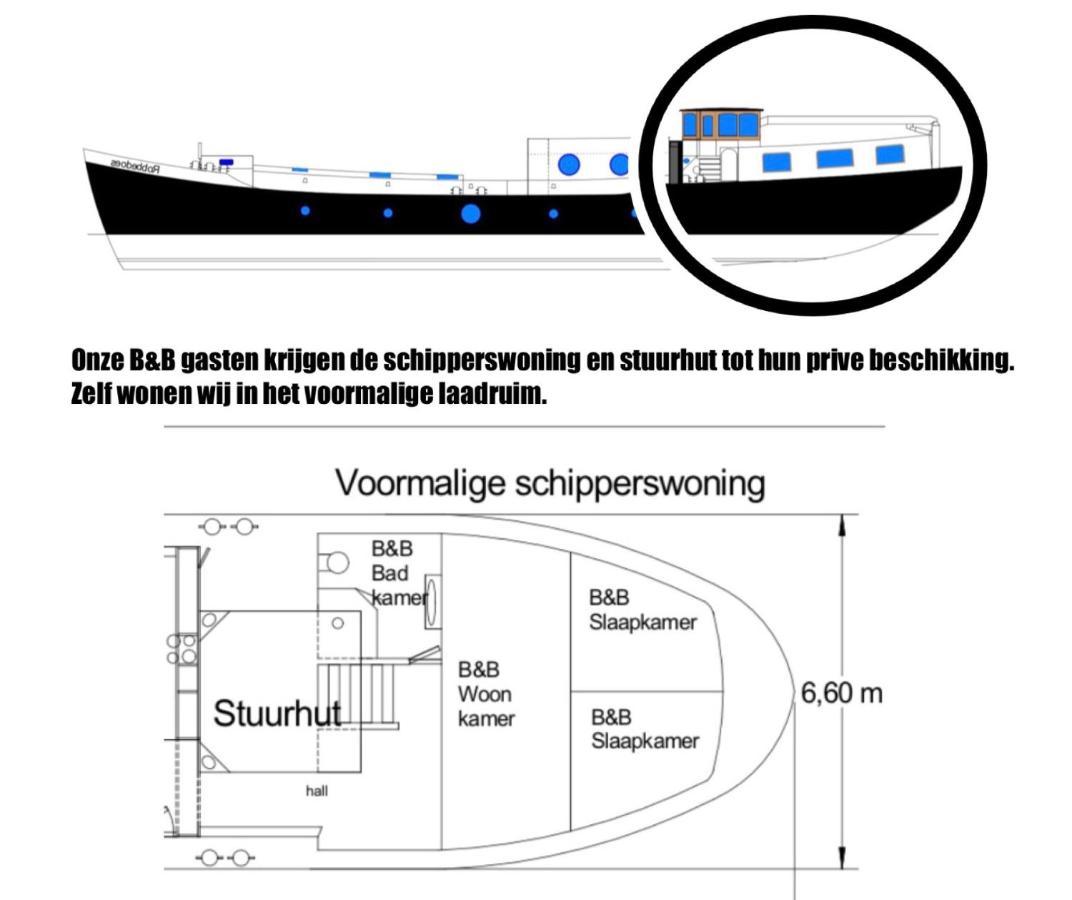 B&B Woonschip Robbedoes Amersfoort Kültér fotó